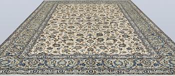 A Keshan carpet, 420 x 300 cm.