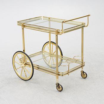 A serving trolley, second half of the 20th century.