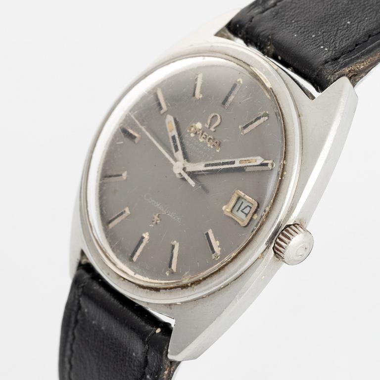 Omega, Constellation, "C", wristwatch, 35 mm.