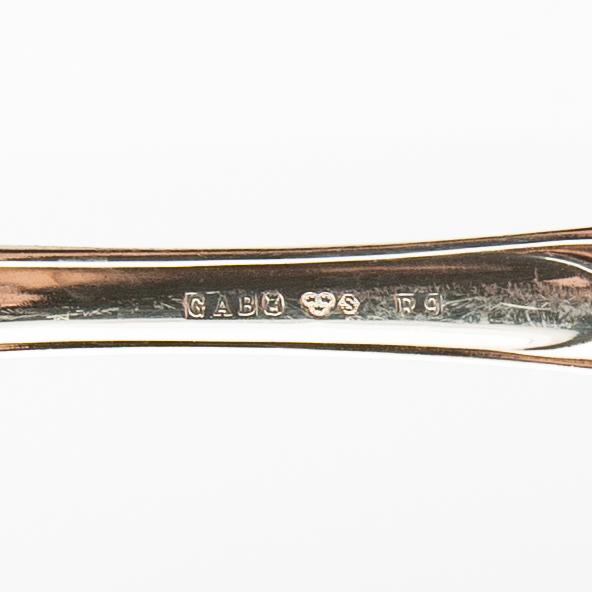 Cutlery 47 pcs "Prince Albert" GAB silver Stockholm 1960s.