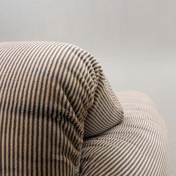 Vico Magistretti, sofa, "Maralunga", for Cassina, second half of the 20th century.