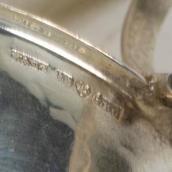 Punch mugs, 7 pcs, silver, Ceson Guldvaru Ab, Gothenburg 1960-1967.