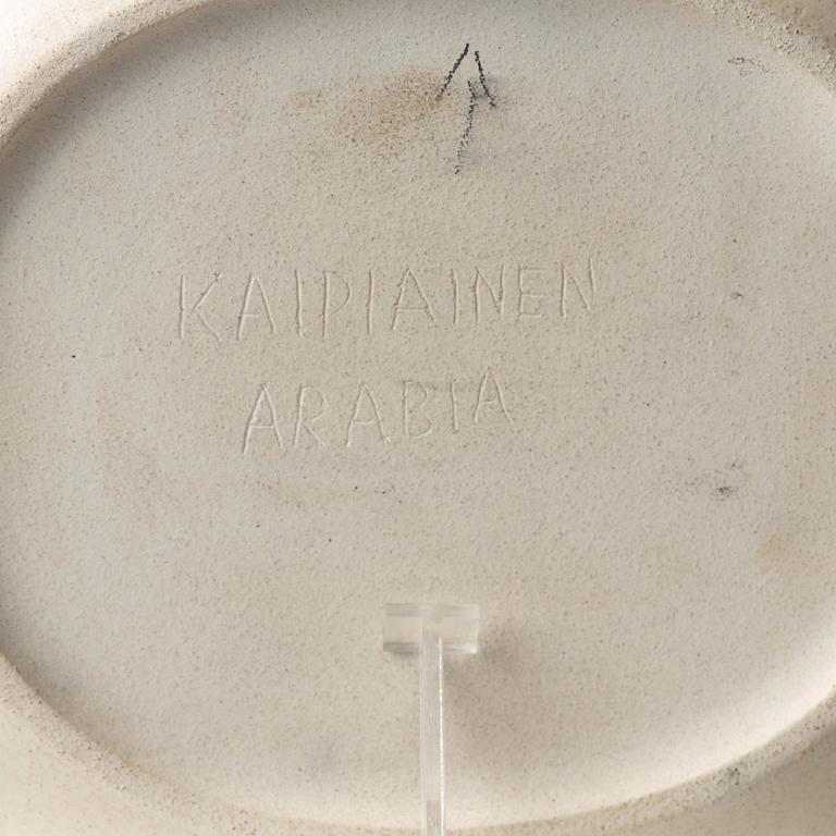 Birger Kaipiainen, a stoneware dish, Arabia, Finland.