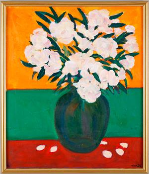 ERIK ELFVÉN, olja på pannå, monogramsignerad och daterad 1993.