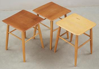 PALLAR, 3 st, "Fanett", Ilmari Tapiovaara, Edsbyverken, 1900-talets mitt.