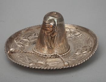 MINIATYR, silver 925, Mexiko. 1900-talets andra hälft.