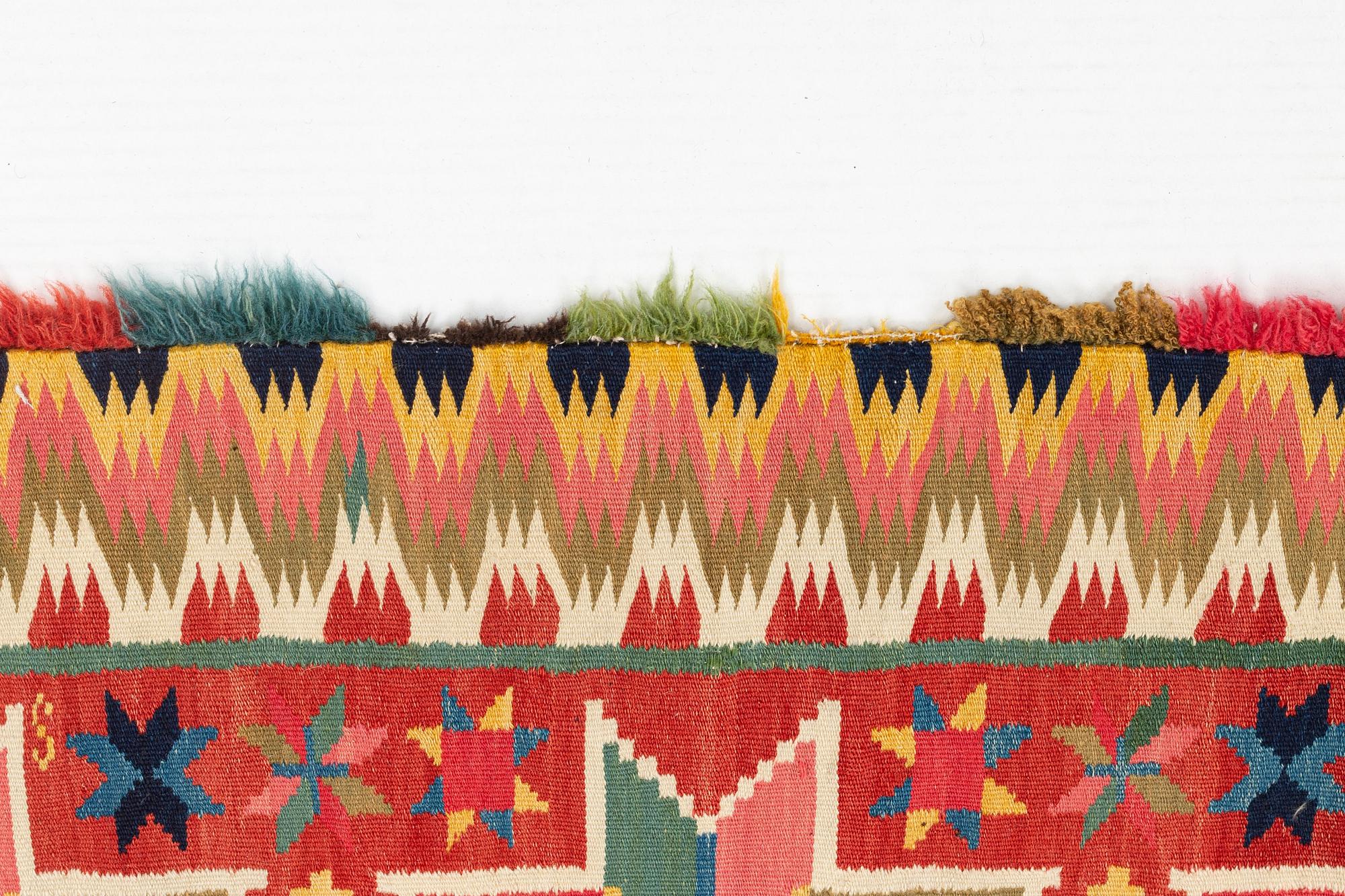 Åkdyna, rölakan, ca 108,5 × 50 cm, Oxie härad, signerad LNS SPD NLS, från omkring 1800-1825.