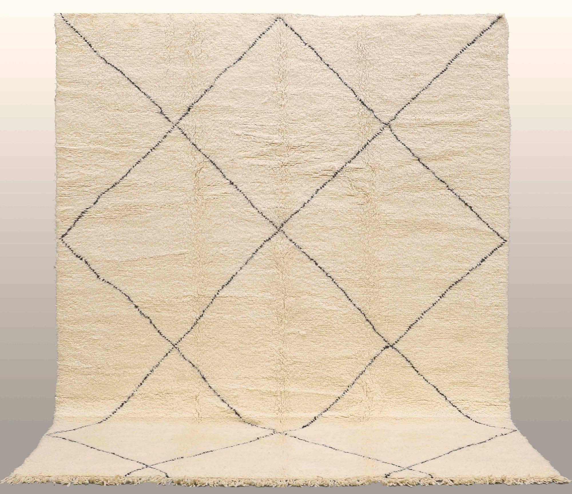 A moroccan rug, 330 x 262 cm.