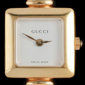 ARMBANDSUR, gulmetall, Gucci, 1900-talets slut.