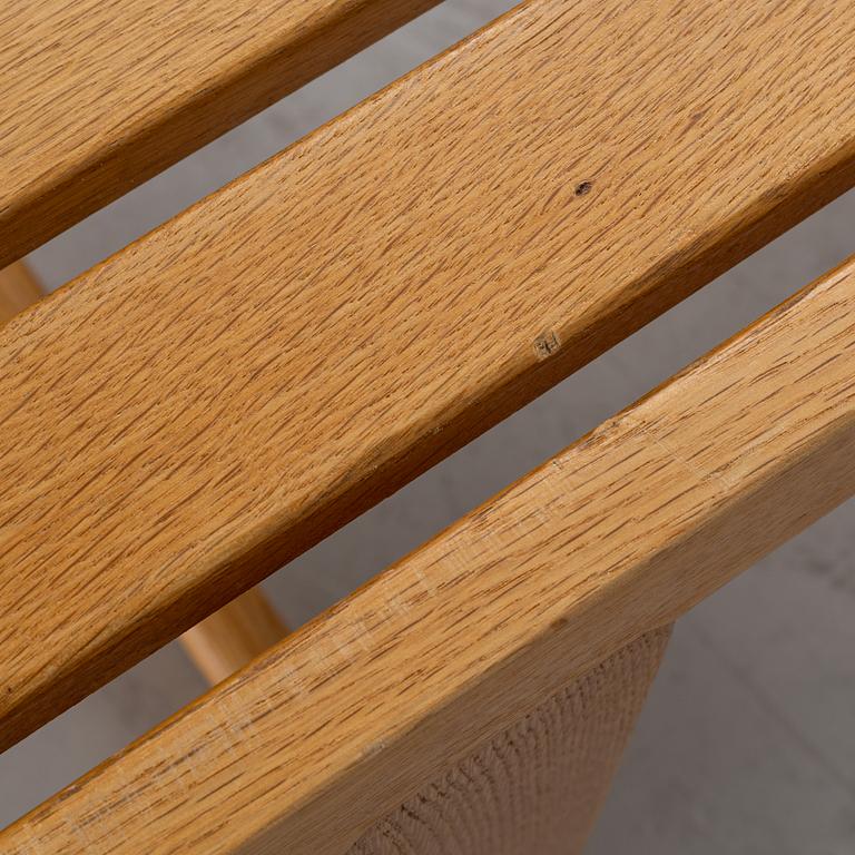 Yngvar Sandström, a 'Tokyo' oak bench from Nordiska Kompaniet's Triva-series, designed 1962.