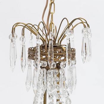 An Empire style chandelier, 20th Century.