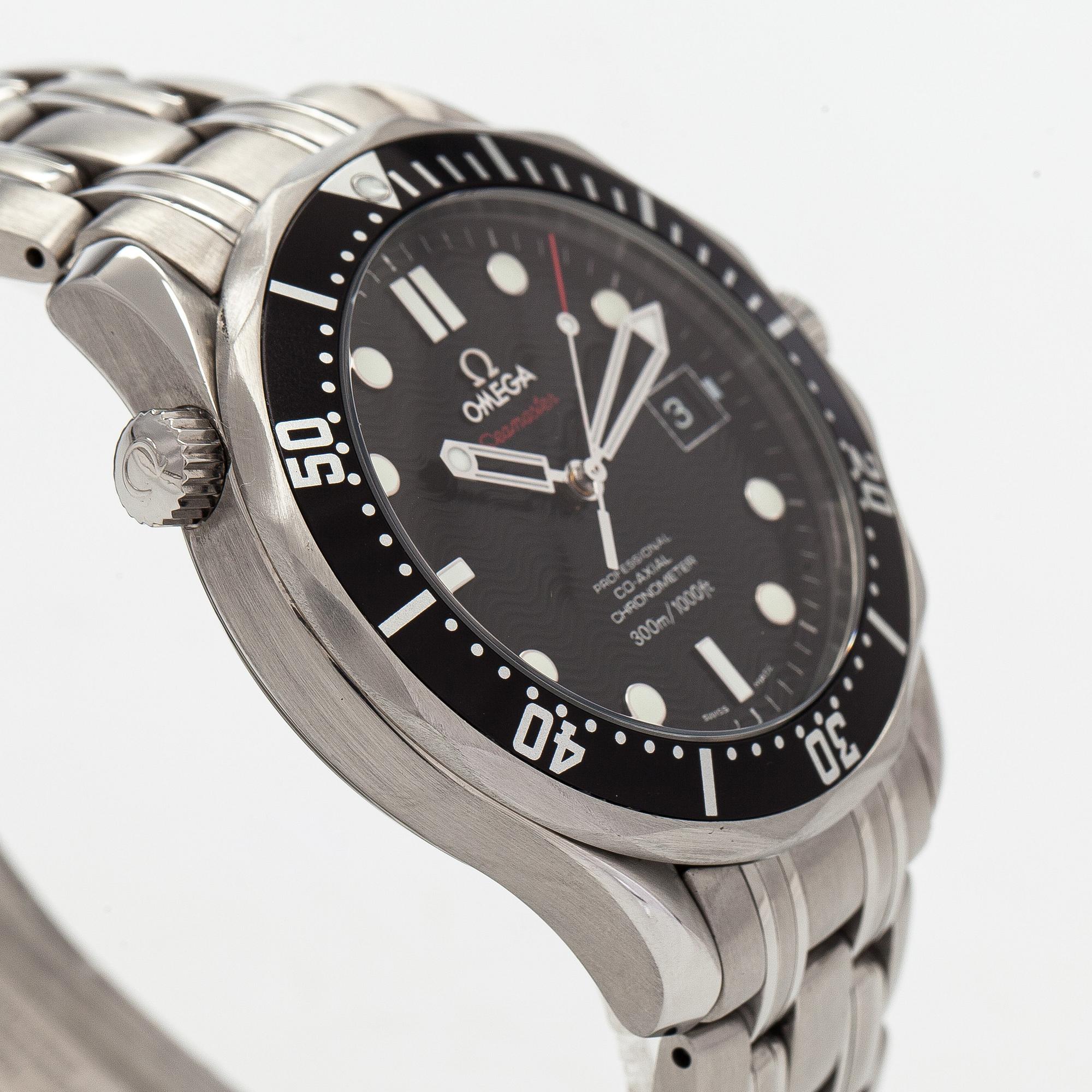 Omega, Seamaster, Professional, Diver 300m, rannekello, 41 mm.
