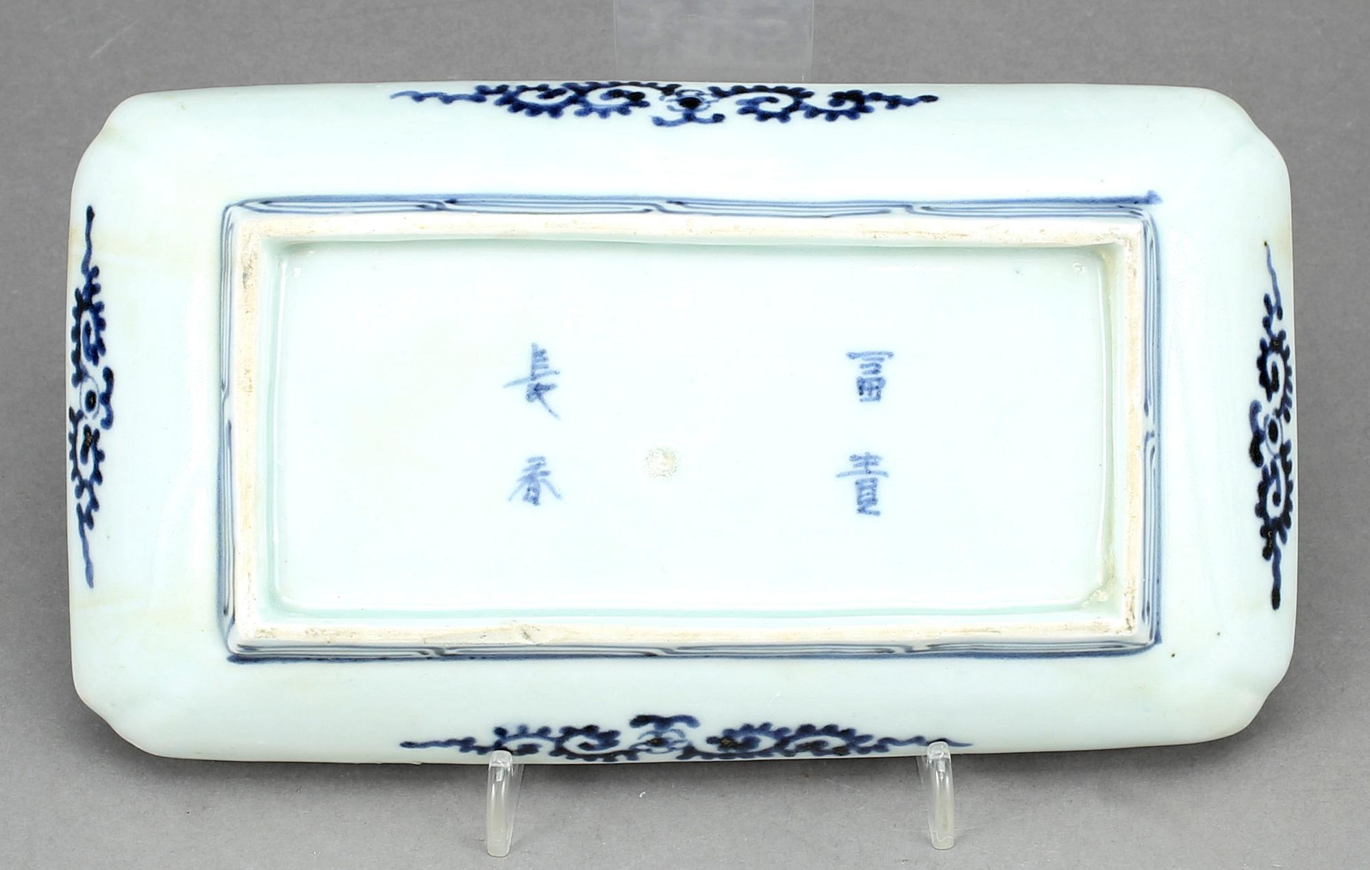 FAT, porslin, Imari, Japan 1700-tal.