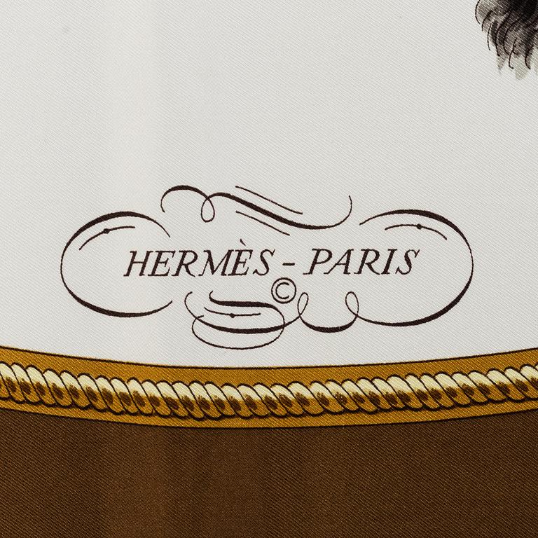 HERMÈS, a 'Reprise' silk scarf.