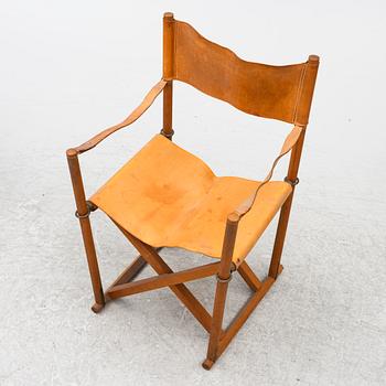 Mogens Koch, three 'MK16' folding chairs, Denmark.
