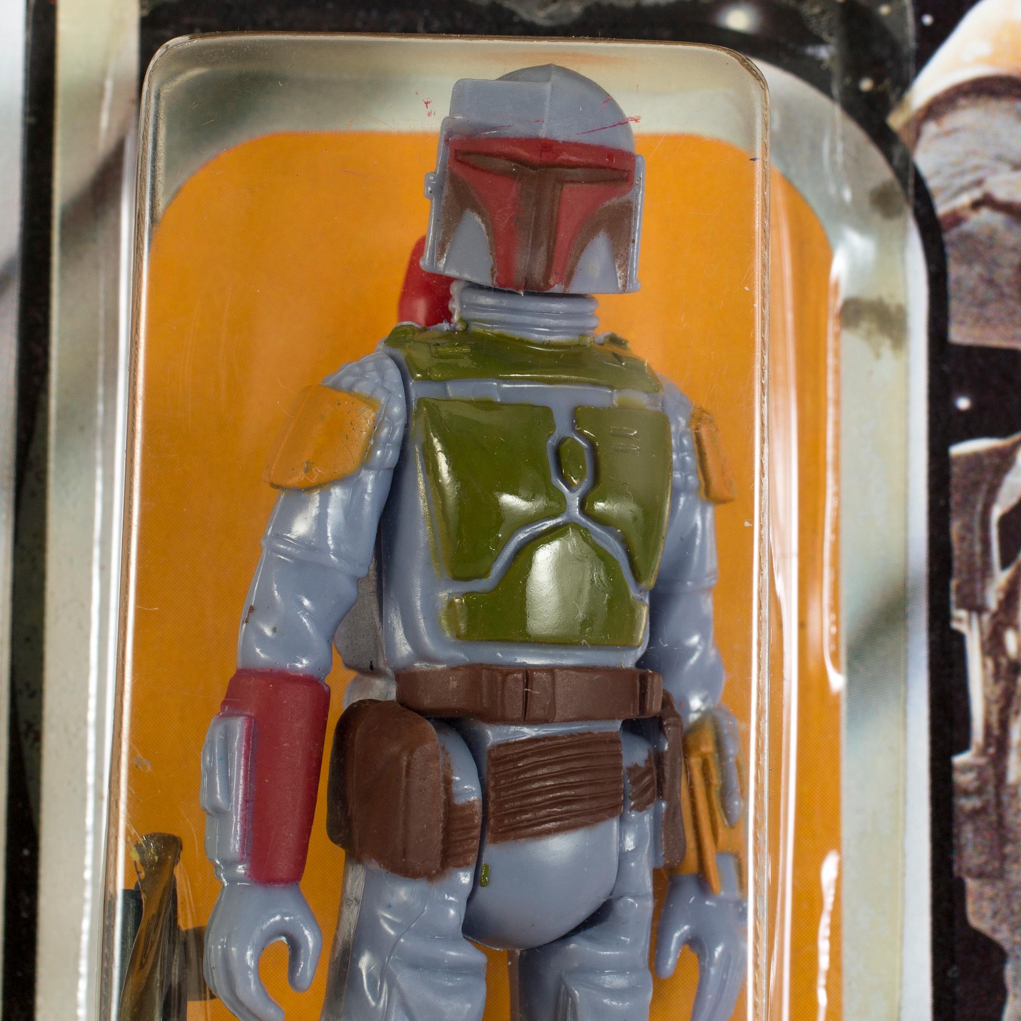 STAR WARS, Boba Fett 21 back-B, Kenner 1979.