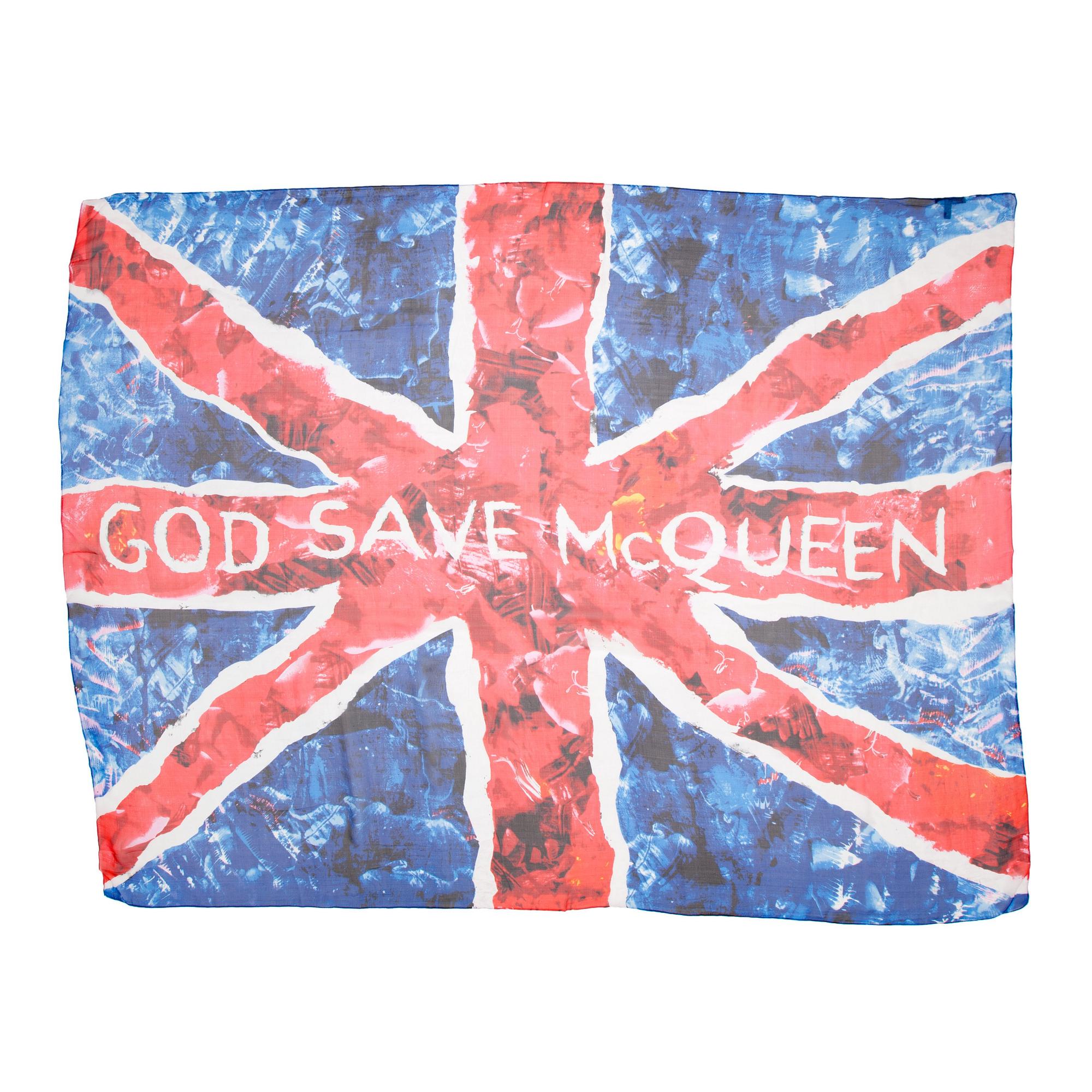 ALEXANDER MCQUEEN, a silk shawl.