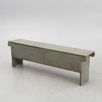 A bench, 19th century,