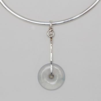Vivianna Torun Bülow-Hübe, a sterling necklace, own workshop, 21st century.