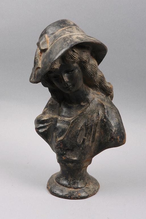 SKULPTUR, järn, 1900-tal.