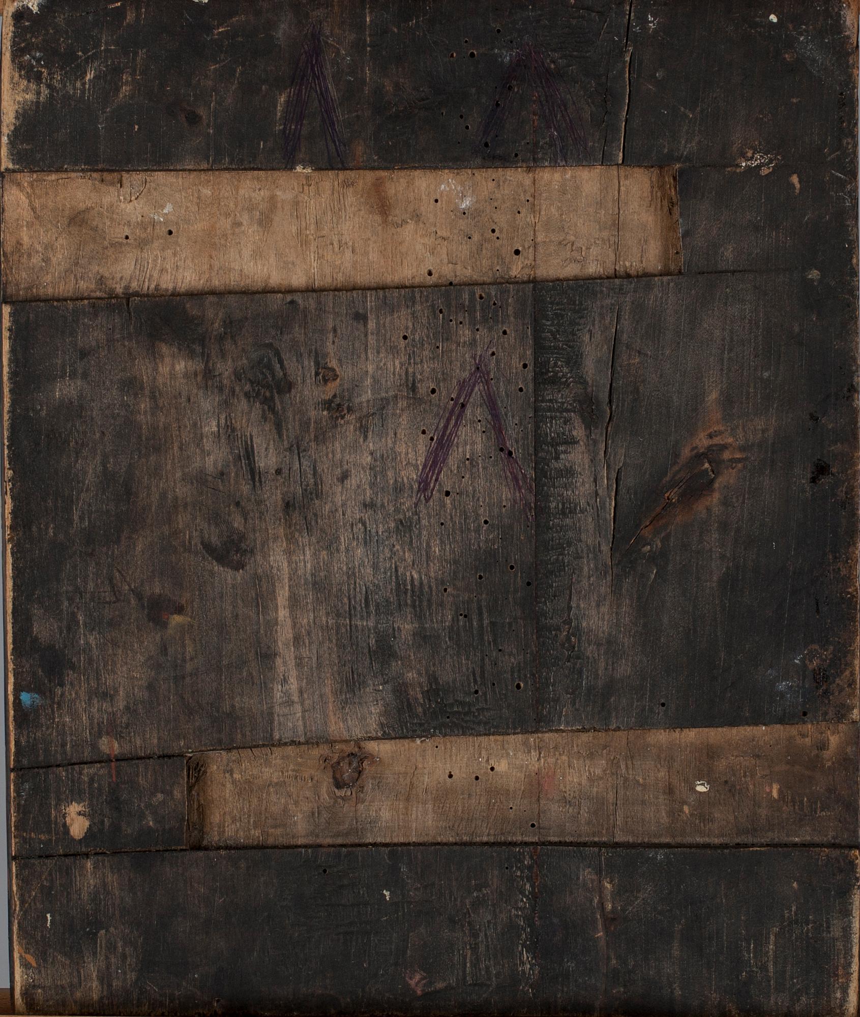 IKON, tempera på pannå samt förgyllningar, Ryssland, 1800-tal.
