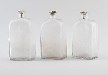 FLASKSCHATULL, 1800-talets mitt.