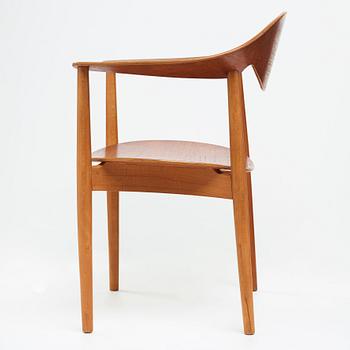 AN AKSEL BENDER MADSEN & EJNER LARSEN, "Metropolitan chair" for Fritz Hansen, Denmark 1950´s.