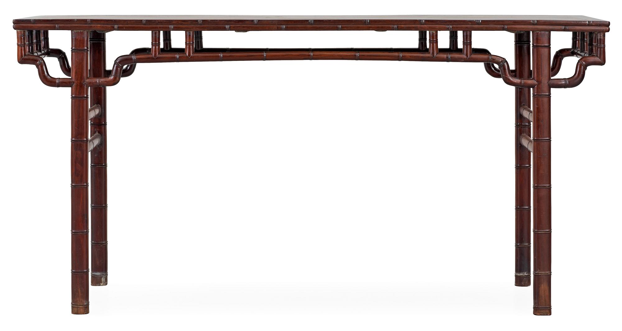 BORD, hardwood. Qing dynastin.