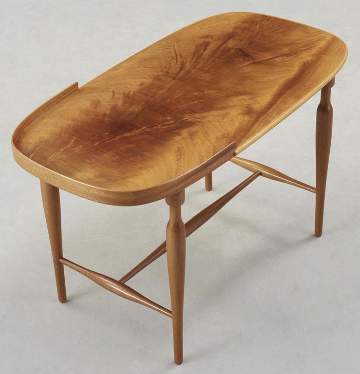 A Josef Frank mahogany side table, Svenskt Tenn, model 961.