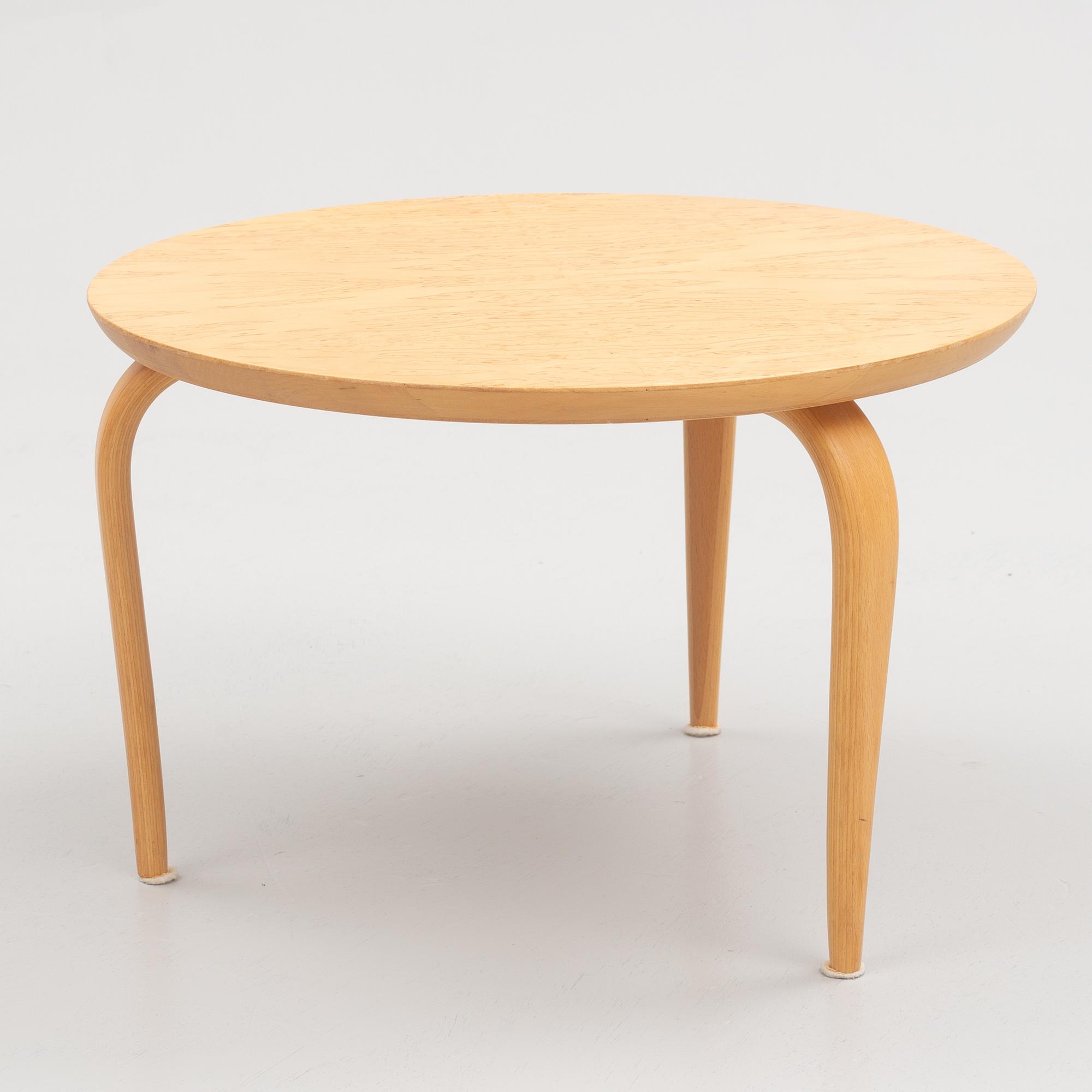 Bruno Mathsson, a set of three 'Annika' coffee tables, Dux.