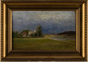 SEVERIN NILSON, oil on canvas, signed.