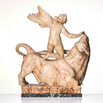 Carl Milles, "Europa och tjuren" (Europa and the bull).