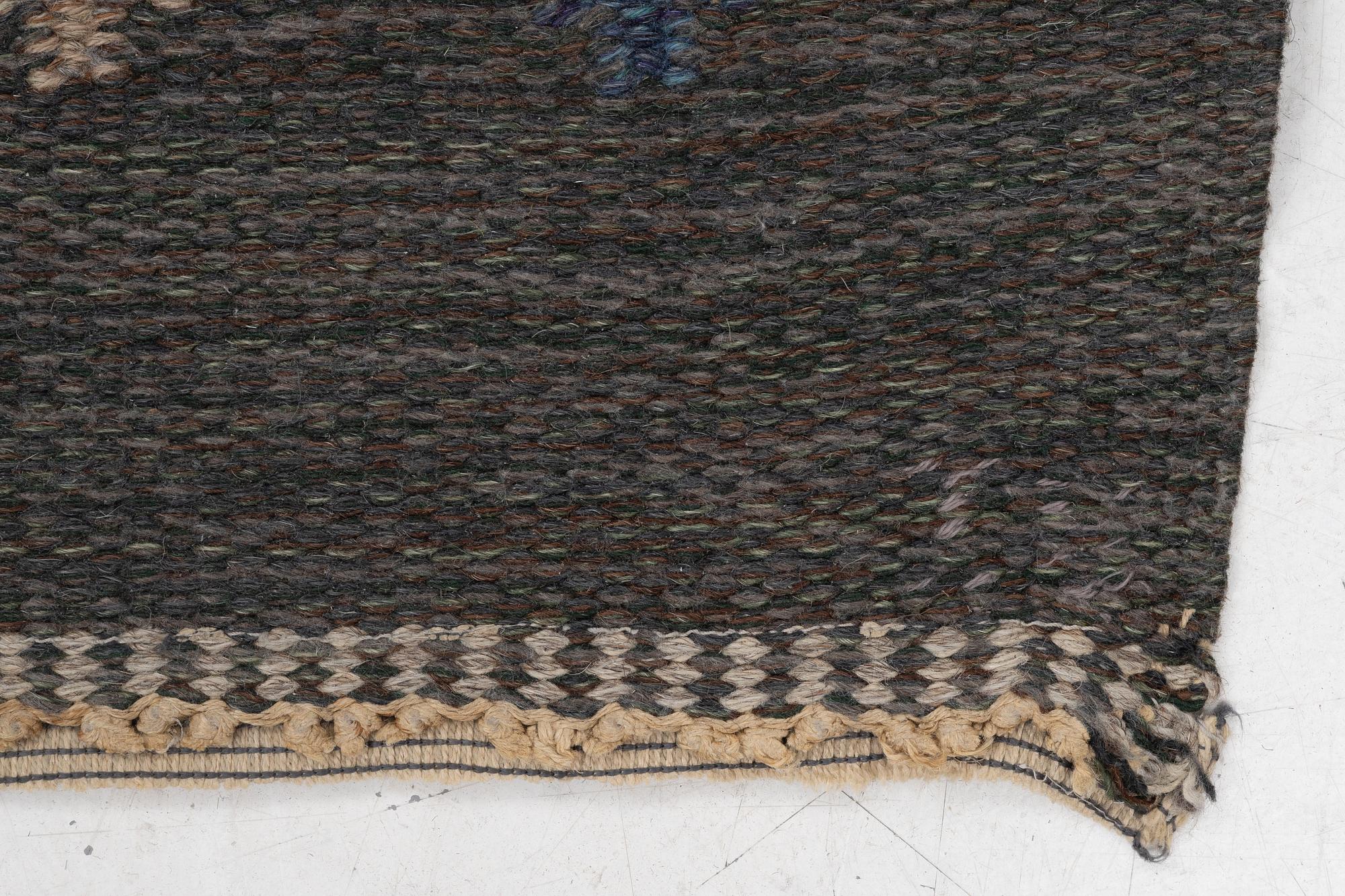 Ingegerd Silow, rug, flat weave, approx. 239 x 169 cm.
