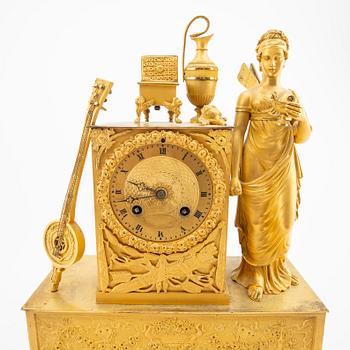 A mid 1800s Empire table clcok.