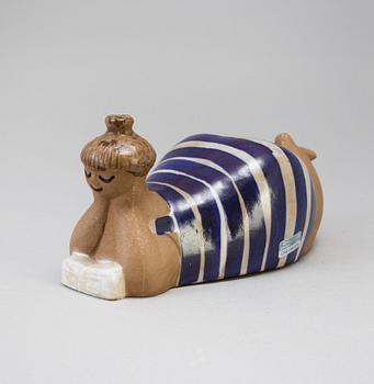 A "Beata" stoneware figurine by Lisa Larson for Gustavsberg.