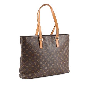 377. LOUIS VUITTON, a monogram canvas handbag.