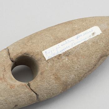 STENREDSKAP- / -VAPEN m m, 8 delar, sannolikt neolitikum / neoliticum.