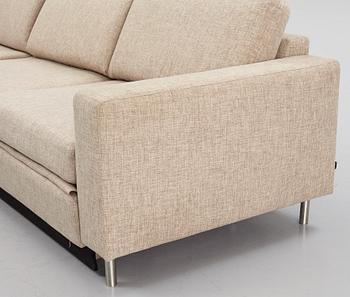 Glismand & Rüdiger, a 'Scandinavia' sofa with ottoman, Bolia.