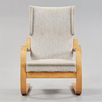 ALVAR AALTO, fåtölj "Nr 401", licenstillverkad av Aalto Design Hedemora för Artek, Sverige 1946-56.