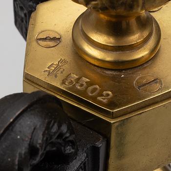 Einar Bäckström's Metal Goods Factory, floor lamp, model 5502, circa mid-20th century.