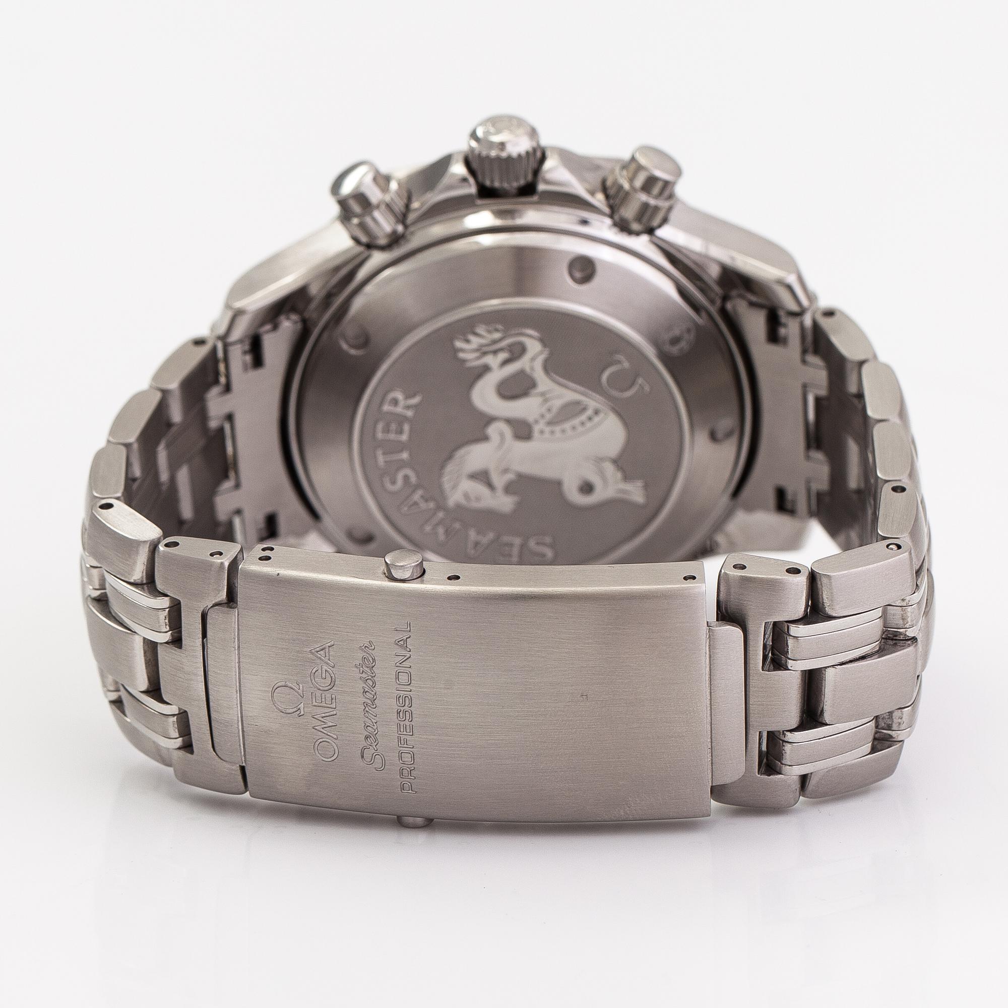 Omega, Seamaster, Chronometer, 300m, wristwatch, 42 mm.