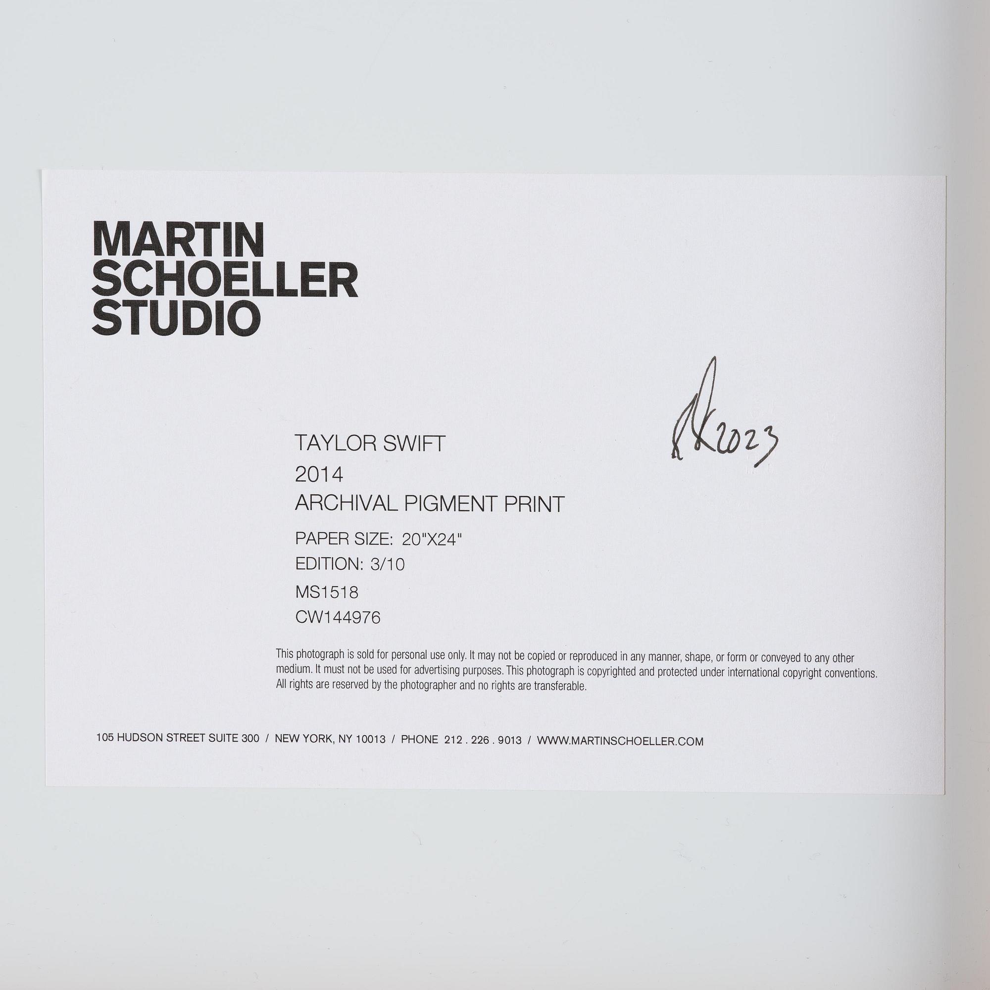 Martin Schoeller, "Taylor Swift", 2014.