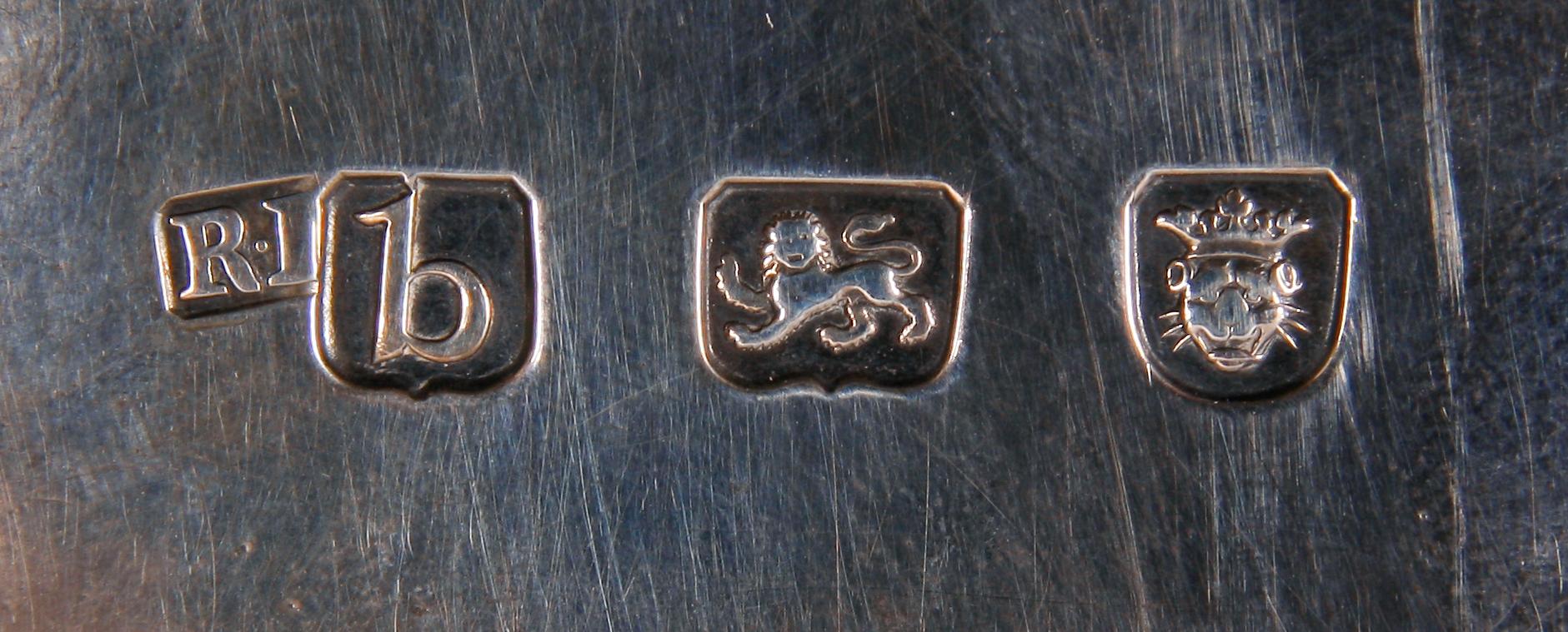 FAT AV SALVERTYP, silver, London 1817.