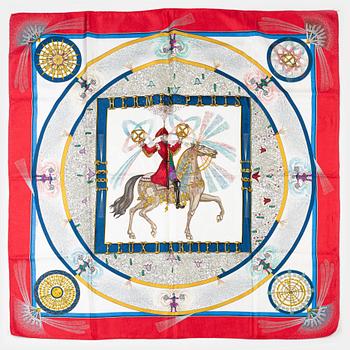 Hermès, scarf, "Feux d'Artifice".
