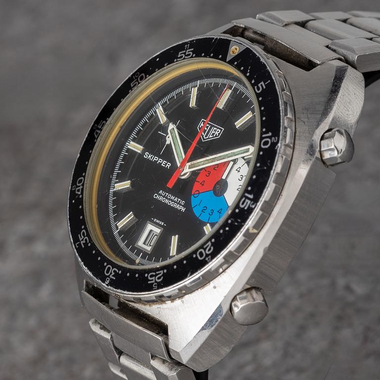 Heuer, Skipper, "Second Execution", "Automatic Autavia Case", kronograf, ca 1978.
