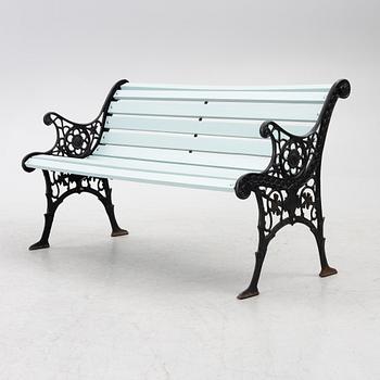 A garden bench, Sweden, 20th century.
