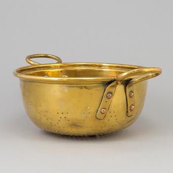 DURKSLAG, mässing, 1700-/1800-tal.