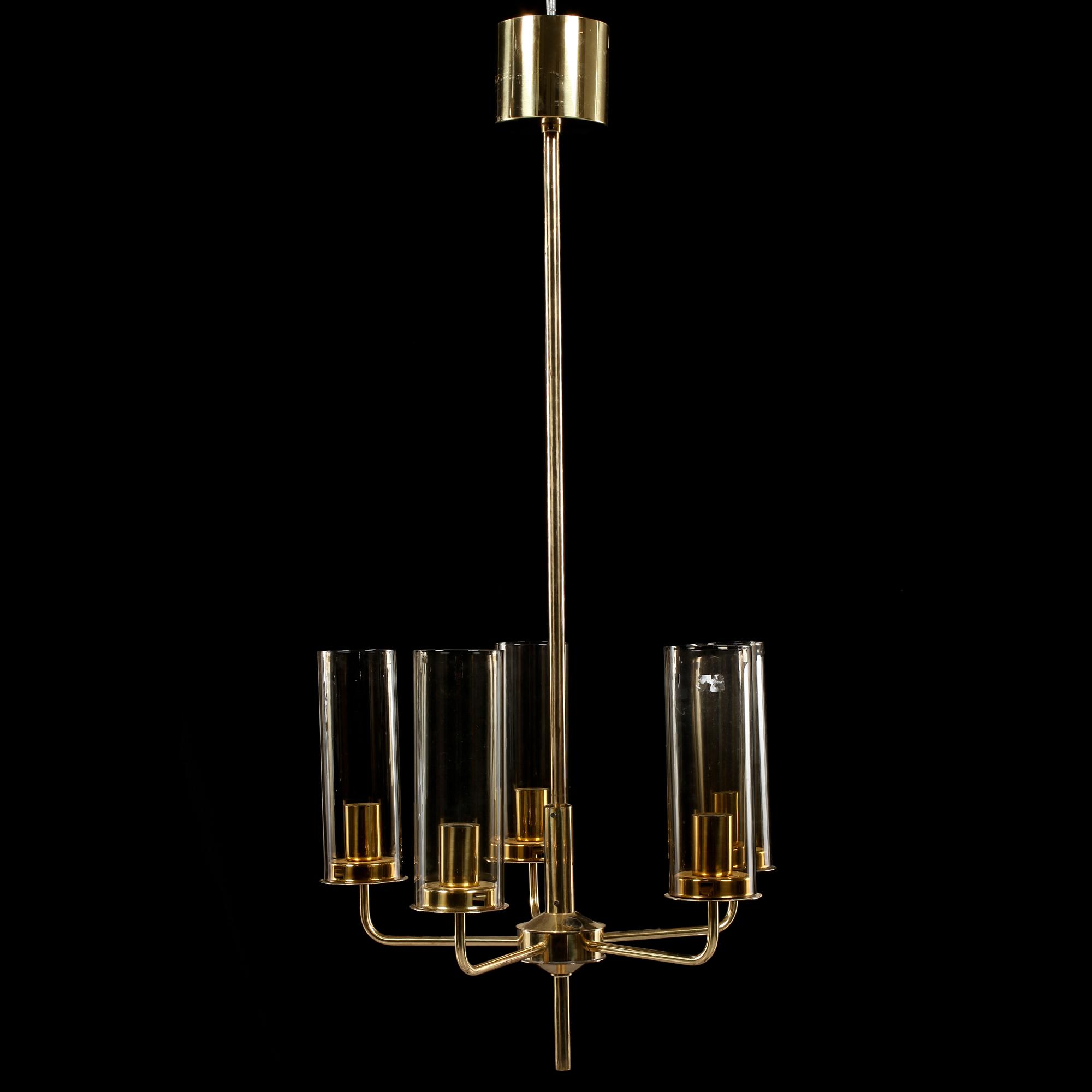 TAKLAMPA, Hans-Agne Jakobsson, 1900-talets andra hälft. Höjd 102 cm.