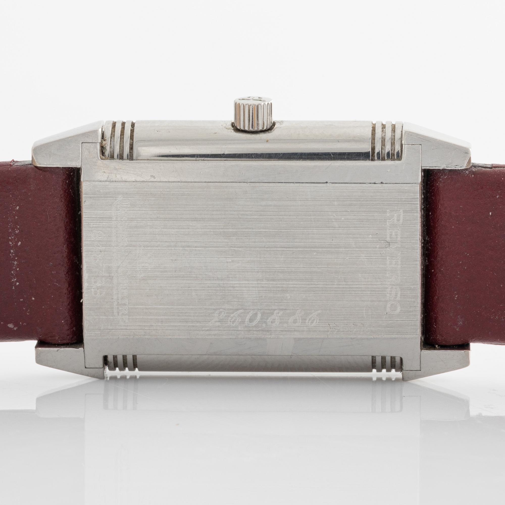 Jaeger-LeCoultre, Reverso Lady, armbandsur, 19,5 x 28,5 (33) mm,