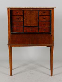 SEKRETÄR, sengustaviansk, 1800-talets början.